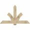 Ekena Millwork Redmond Rough Sawn Timber Gable Bracket, Douglas Fir, 60"W x 38"H x 2"D x 6"F, 15/12 Pitch GBW060X38X0206RED00RDF - alternate 1